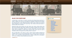 Desktop Screenshot of liberalmusicschool.com